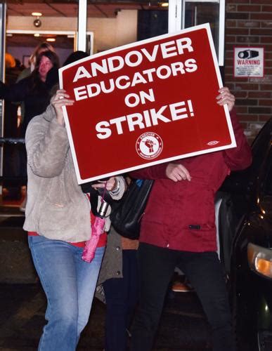 Andover educators vote to go on strike