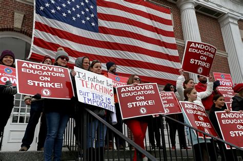 Andover schools closed Monday as teacher strike continues