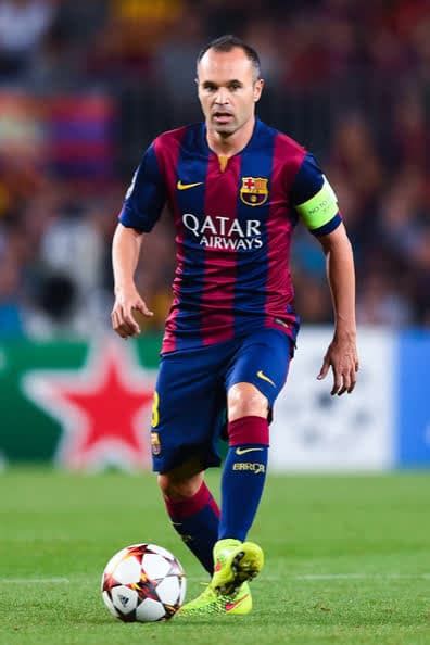 Andrés Iniesta Height Weight measurements and Biography