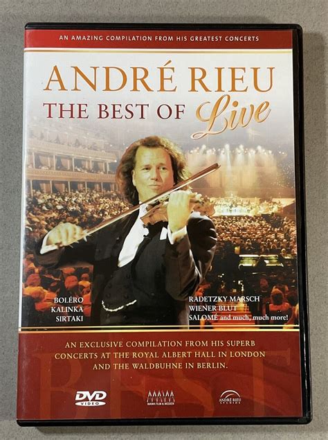 Andre Rieu - The Best Of Andre Rieu Live (Box Set) (DVD, 2010