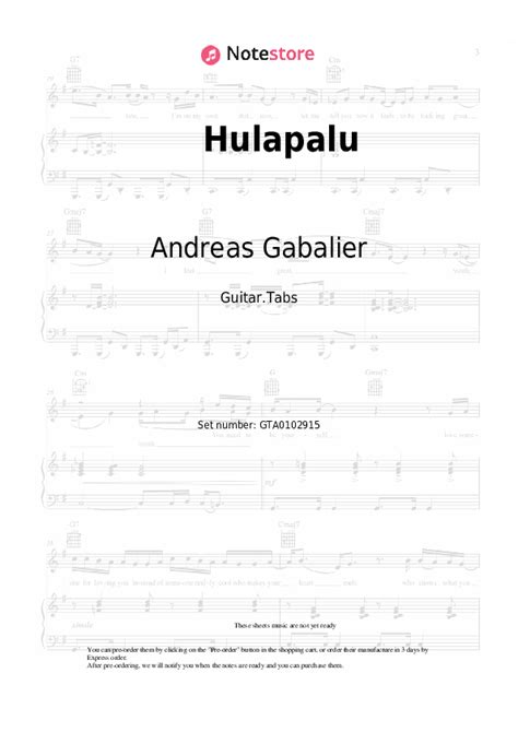 Andreas Gabalier - Hulapalu Chords - ChordU