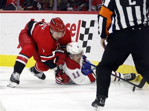 Andrei Svechnikov scores 3 times as Carolina Hurricanes beat Montreal Canadiens 5-3