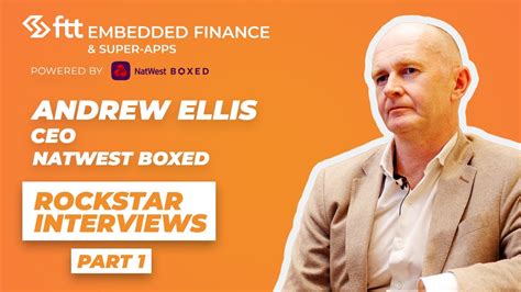 Andrew Ellis - Chief Executive Officer - NatWest Boxed