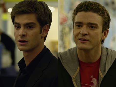 Andrew Garfield perfectly plays Justin Timberlake on