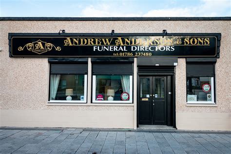 Andrew anderson funeral directors. .  ...