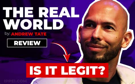Andrew tate real world app. Things To Know About Andrew tate real world app. 