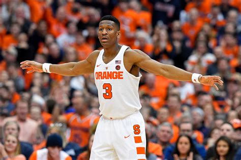 Andrew White III and John Gillon, for all their offensive explosion capabilities, spent a lot of time on the floor as part of the worst defense in well over a decade at Syracuse. Then, they also turned into zero the next season. The hole they patched over was still there, waiting to be filled. 3.) The holes left by departures are long-lasting.