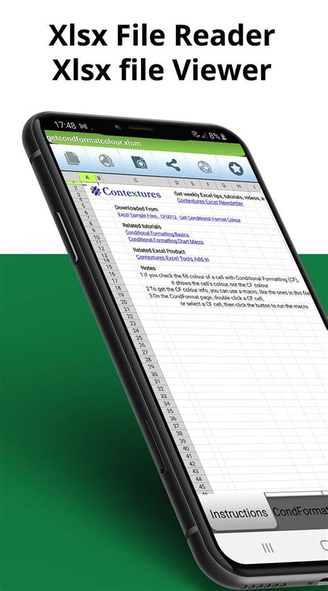 Android İndirme için XLSX Viewer: Read XLSX File APK.