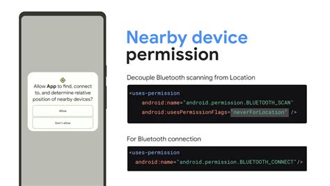 Android 12 adds Nearby device permission for …