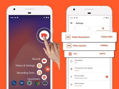 Android Bildschirm Audio Recorder
