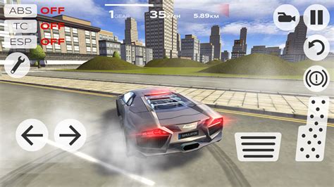 Android Game Application: Extreme Car Driving Simulator MOD APK
