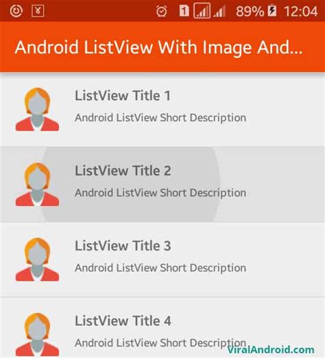 Android ListView with Image and Text; can