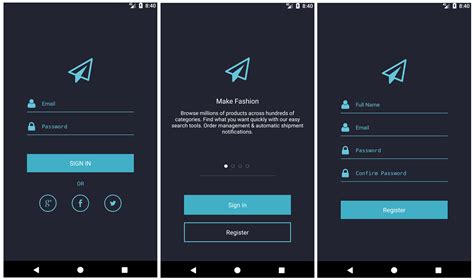 Android Login Template Xml analisis