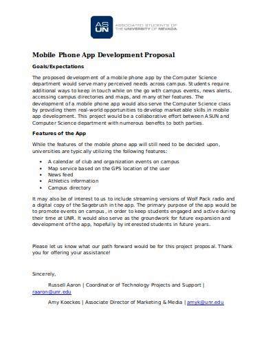 Android Mobile App Development Proposal Sample (PDF) Bonsai