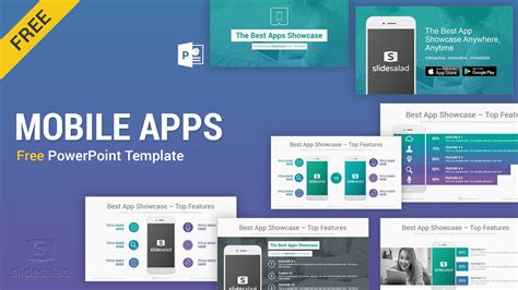 Android Mobile Presentation Templates Free Powerpoint Templates
