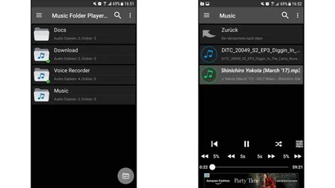 Android Musik-Player für lokale Dateien