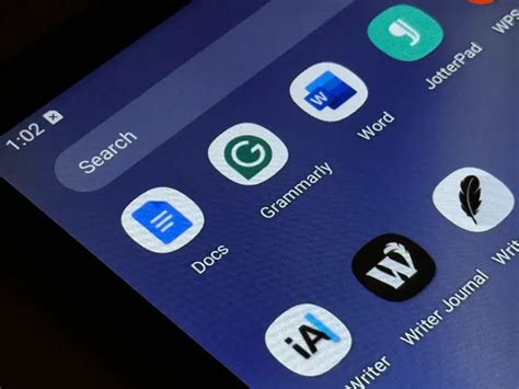 Android Tablet Schreib-App