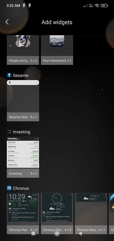 Android Widget Börsenticker