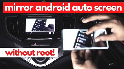 Android auto screen mirror no root.  D&auml;r ser du information om din Android-version s&auml;kerh...
