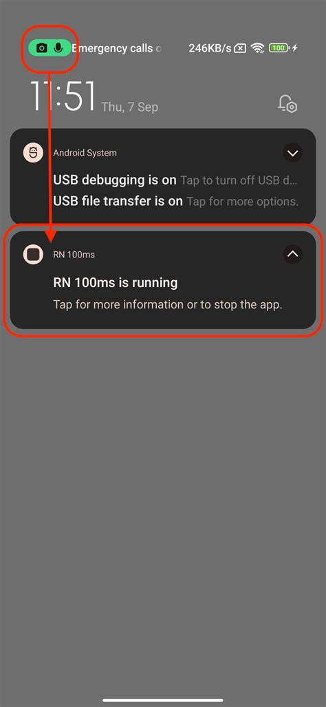 Android background service notification example.  🚀 Day 31 of #100Da...