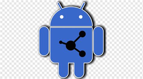 Android blue picture. .  ...