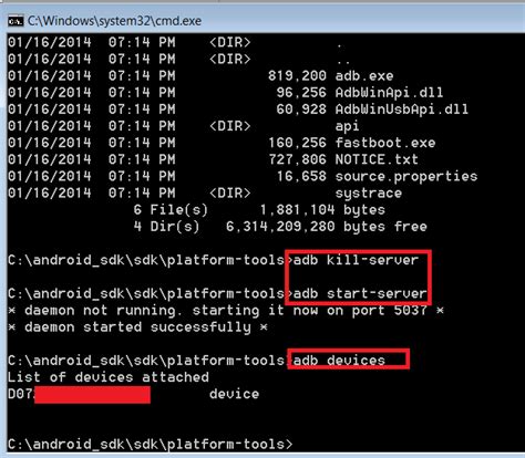 Android change serial number adb.  Boot Device: Boot the device and iden...