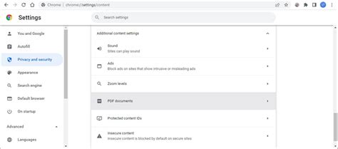 Android chrome pdf viewer not working.  The behavior is the same in Incognito Mode.  ...