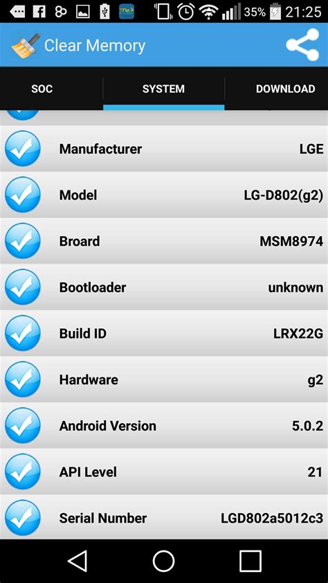Android clear memory activity.  Memory is where you run programs, like a...