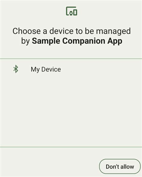 Android companion device.  events, transfer system level. companion_device_setup&qu...