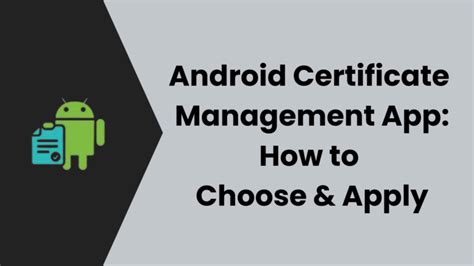 Android crt certificate.  Jan 20, 2022 · A protip by sdepablos about android...