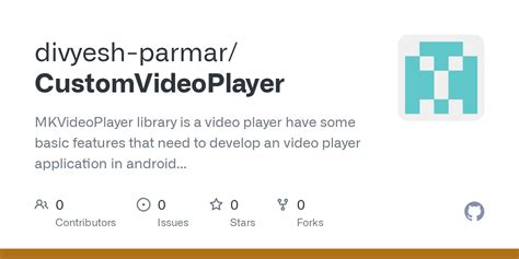 Android custom video player github.  Contribute to cwithsaif/Custom-Video-Player...