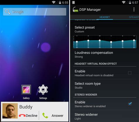 Android dsp.  The GUI is copy from Omnirom DSPManager, but the internal D...