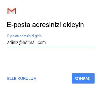 Android e posta uygulaması