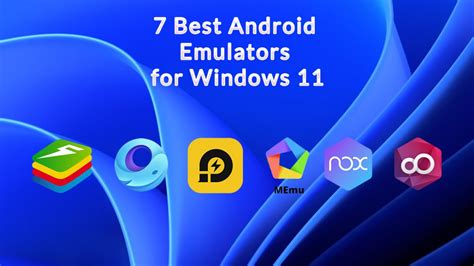 Android emulator for windows 11 with bluetooth.  Play games and access apps easi...