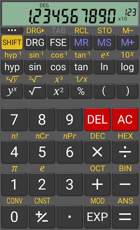 Android free calculator scientific.  4.  RealCalc is designed to look and...