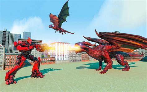 Android için Dragon Robot Transform Games İndir. 