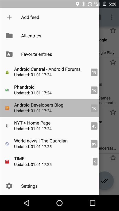 Android için Web RSS Reader APK İndir Softonic.