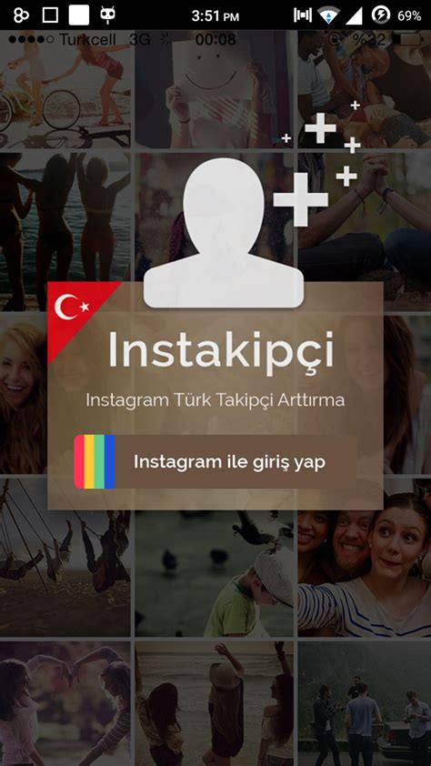 Android instagram takipçi programı