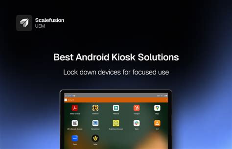 Android kiosk app.  Find the top Android Kiosk software of 2026 on Capterra....
