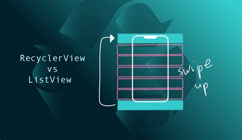 Android listview vs recyclerview.  Simply ScrollView is for both homogeneous an...