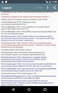 Android logcat no root. Android Logcat app without Root.  Contribute to tana...