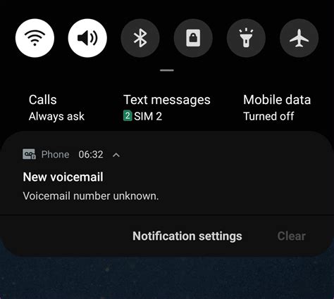 Android not showing voicemail notification. Here is what worked…. Tmobile tech support needs to completely reset your voicemail. You will lose any saved voicemail messages. Then reboot your phone and now voicemail notification now shows up on the top of the phone display as a little blue phone icon, just to the right of the time. 