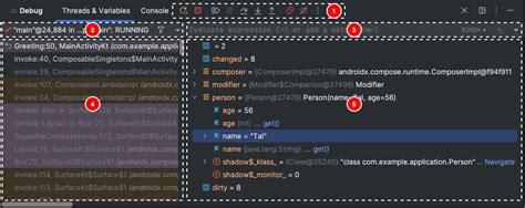Android scrolling listview.  I Debug and Release with inBuild Debugger and my own Dev ...