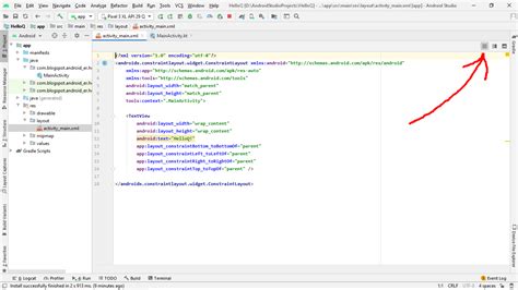 Android studio xml code view. 8. Since in the new update, the feature of viewing th...