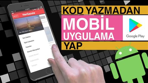 Android uygulama yapma programı