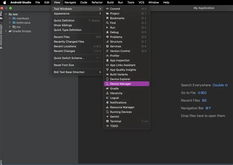 Android virtual studio.  If you're itching give Android a try but don't nece...