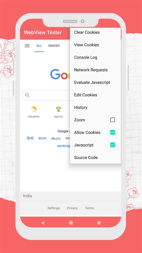 Android webview cookies.  Manages the cookies used by an application's...