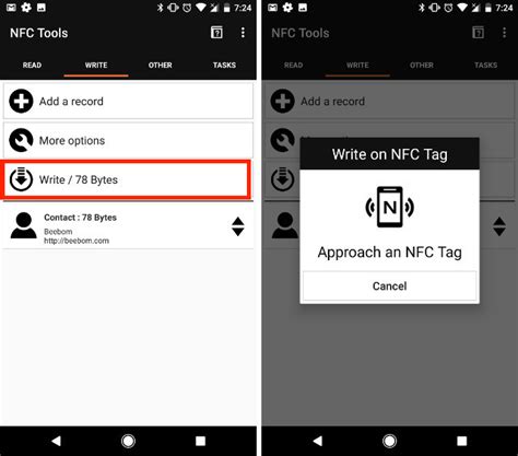 Android write nfc tag.  🔎 Never Lose Your Keys AgainTapReturn is a 3D printable...