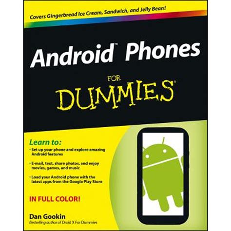 Read Android Phones For Dummies By Dan Gookin