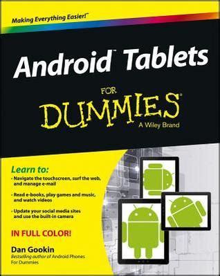 Read Online Android Tablets For Dummies By Dan Gookin